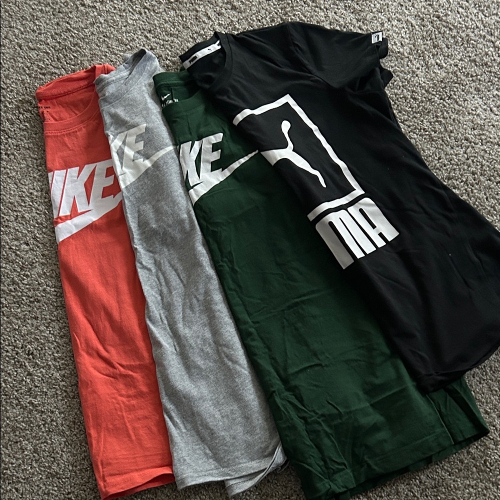 Nike and Puma T-Shirts Set Price is Firm